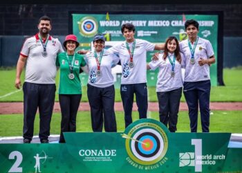 Atletas queretanos lideran el medallero del Campeonato Nacional de Tiro con Arco 2026