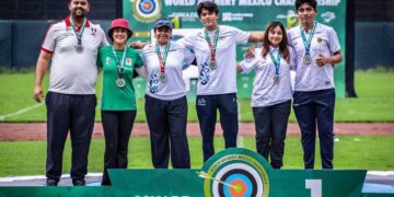 Atletas queretanos lideran el medallero del Campeonato Nacional de Tiro con Arco 2026