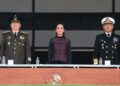Sheinbaum encabeza el cincuenta aniversario del Colegio Militar en Tlalpan