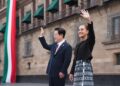Recibe Sheinbaum a presidente de Corea del Sur en Palacio Nacional