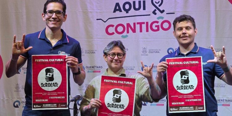 El objetivo es visibilizar las producciones audiovisuales y expresiones artísticas de la comunidad sorda en Querétaro.