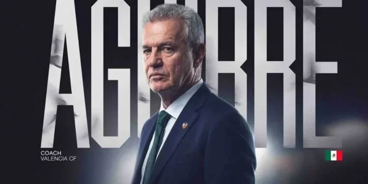 Javier Aguirre es el nuevo director técnico del Valencia para salvarlo del descenso