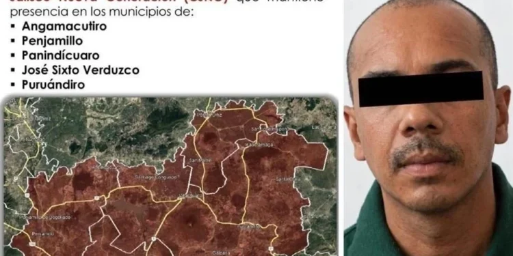 Detienen en Michoacán a "El Señor de la T", coordinador regional del CJNG