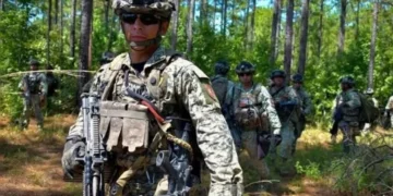 Entrenan 518 militares mexicanos con tropas de EU