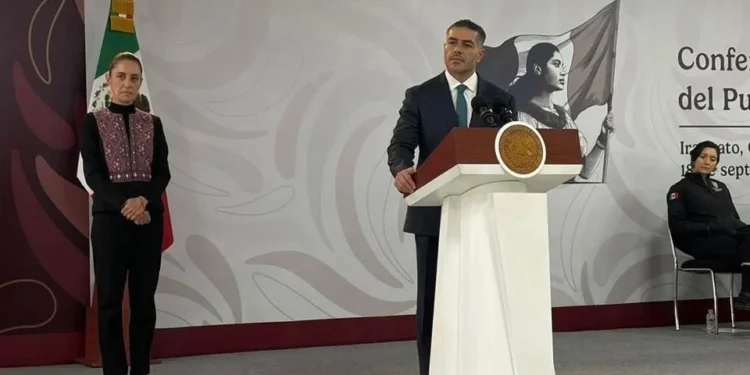 Claudia Sheinbaum y García Harfuch anticipan detenciones por megadecomiso en Guanajuato