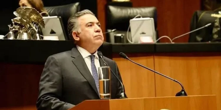 Morena formaliza ante el Senado la salida de Enrique Inzunza de su bancada
