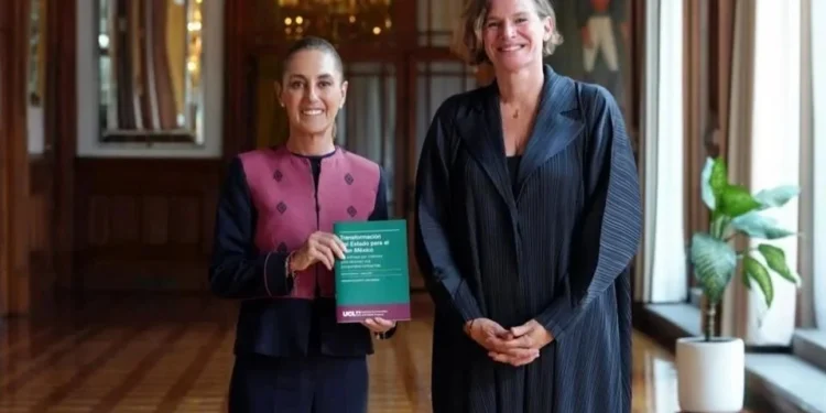 Sheinbaum se reúne con Mariana Mazzucato para evaluar plan de transformación industrial
