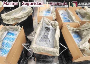 Aseguran casi 4 millones de cigarrillos apócrifos en aduanas del AICM y Lázaro Cárdenas