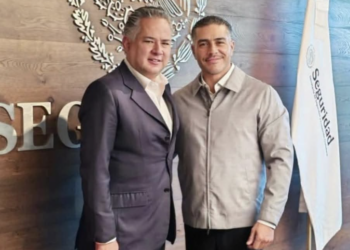 Se reúne Santiago Nieto con Omar García Harfuch