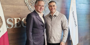 Se reúne Santiago Nieto con Omar García Harfuch