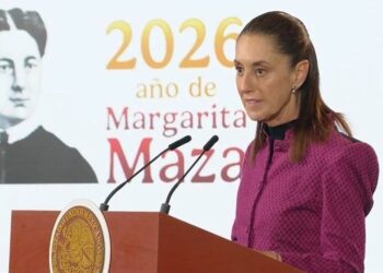 Niega Sheinbaum protección en red de extorsión ligada al PVEM