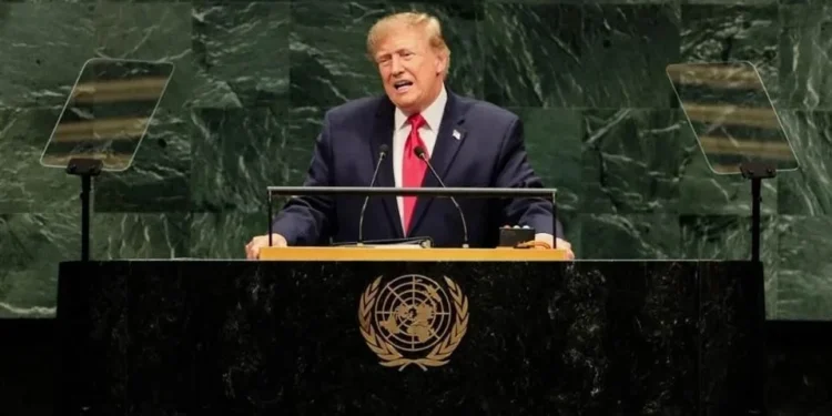 Trump afirma ante la ONU que México es el epicentro de la violencia de los cárteles