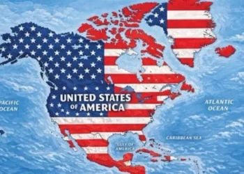 Pone Trump, ahora, a México y Canadá como parte de EU