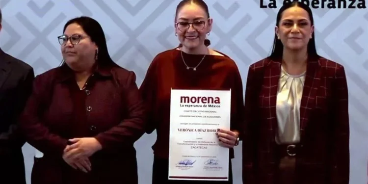 Verónica Díaz gana la encuesta de Morena para Zacatecas en medio de crisis interna