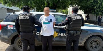 Detenido en la colonia Prados la Capilla Tenía en su posesión ocho cartuchos útiles