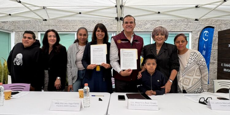 AMANC y la SEP firman acuerdo en Querétaro para garantizar educación a niños con cáncer