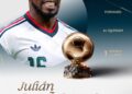 Julián Quiñones hace historia entre los 30 del Balón de Oro