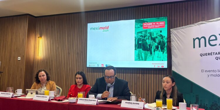 México importa 9 de cada 10 moldes industriales; Querétaro alista Meximold 2026