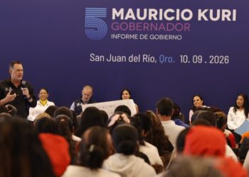Kuri destaca diálogo con ciudadanos durante gira de informes por Querétaro