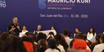 Kuri destaca diálogo con ciudadanos durante gira de informes por Querétaro