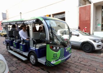 Transporte Eléctrico Gratuito del Centro Histórico registra tres mil ascensos en primero dos días de operación
