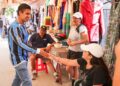 Se reúne SEDESOQ con líderes del tianguis Presidentes por obras en la zona