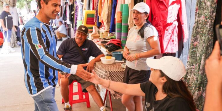 Invierten 15.8 mdp en obras pluviales y viales en la zona del tianguis Presidentes
