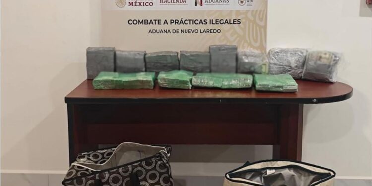 Decomisan más de 769 mil dólares en la Aduana de Nuevo Laredo con apoyo de rayos X
