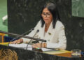Delcy Rodríguez agradece a Trump su “disposición a retomar el camino” del diálogo