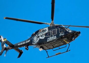 Atacan helicóptero de la SSP Chihuahua; hay un agente herido