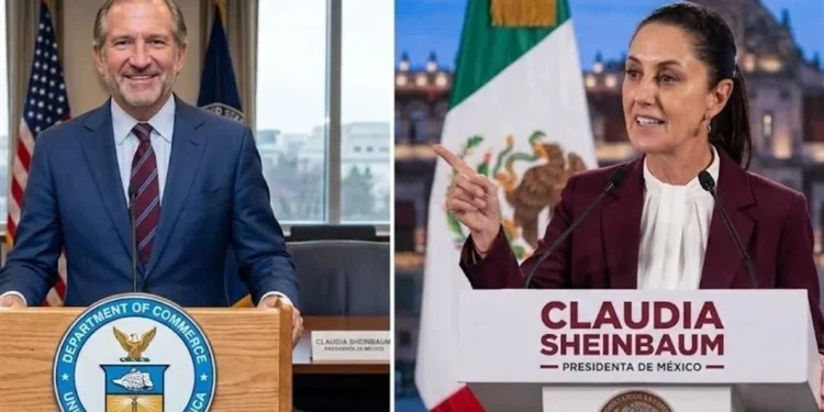 El medio estadounidense asegura que las pláticas bilaterales entre la Administración Trump y el Gobierno de Sheinbaum sobre aranceles estarían avanzando