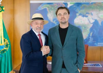 Recibe Lula a Leonardo di Caprio; dialogan sobre derechos indígenas y medioambiente
