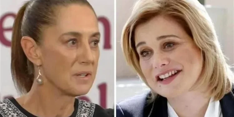 Claudia Sheinbaum se reúne con la gobernadora Maru Campos en el aeropuerto de Ciudad Juárez