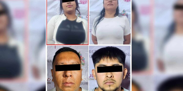 Caen cuatro presuntos miembros de La Unión Tepito en la CDMX