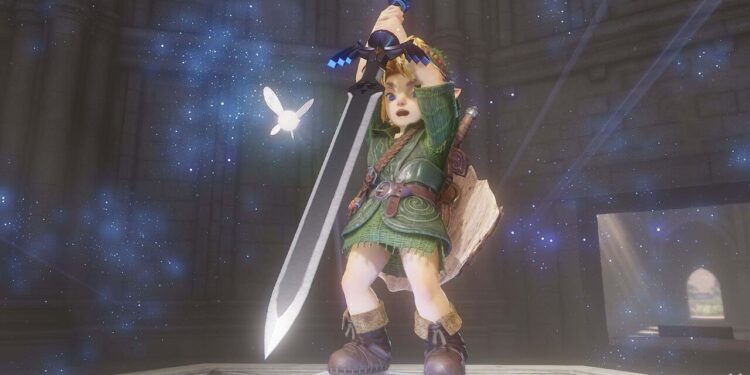 El nuevo ‘Ocarina of Time’ permitirá, además, interpretar o tararear una de las canciones para la ocarina, que el personaje replicará dentro del juego gracias al micrófono integrado de la consola.