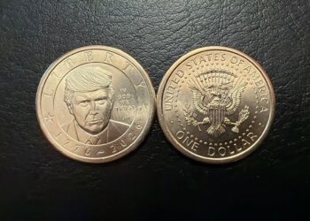 EE.UU. pone a la venta monedas conmemorativas con el rostro de Trump