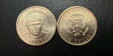 EE.UU. pone a la venta monedas conmemorativas con el rostro de Trump