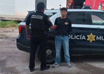 “El Yanki” detenido por violencia familiar en la colonia Bosques de la Hacienda