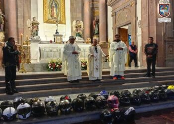 Concluye primera peregrinación motorizada de Querétaro a la Basílica de Guadalupe