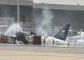 Deja ataque hutí decenas de heridos en aeropuerto de Riad