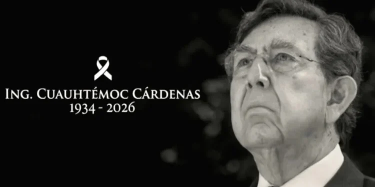 Claudia Sheinbaum encabeza emotivo homenaje a Cuauhtémoc Cárdenas en Palacio Nacional