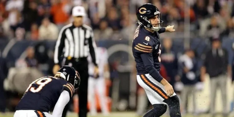 • Con gol de campo de Cairo Santos, Bears vencen a Patriots en la Semana 7 de la NFL