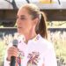 Anuncia Claudia Sheinbaum un avance del 32% en el Tren México-Querétaro