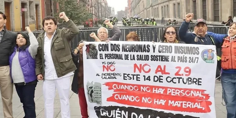 Trabajadores del IMSS marchan hoy para recuperar pensiones