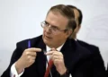 Dice Ebrard que 80% de comercio con EU sigue sin aranceles