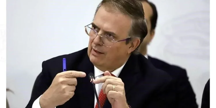 Marcelo Ebrard presume que el 80% del comercio con EU sigue libre de aranceles
