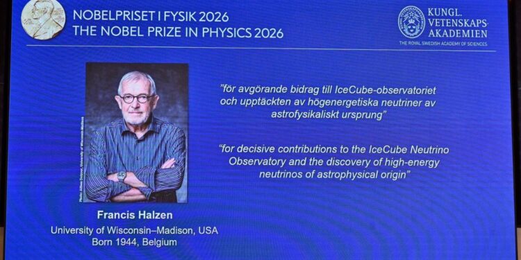 El belga Francis Halzen gana el Premio Nobel de Física 2026 por cazar neutrinos en el Polo Sur