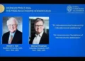Ganan Nobel de Economía por modelos para afrontar crisis