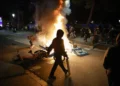 Caos y violencia en Barcelona