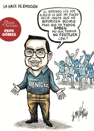 La hace de emoción